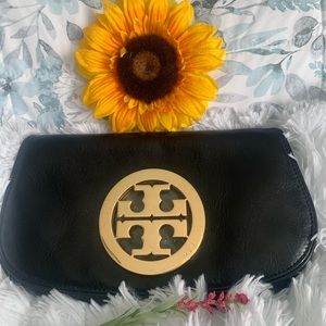 Tory Burch logo plaque crossbody bag